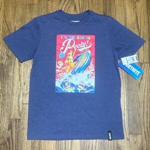 Fortnite Spring Break Peely Poster T-Shirt